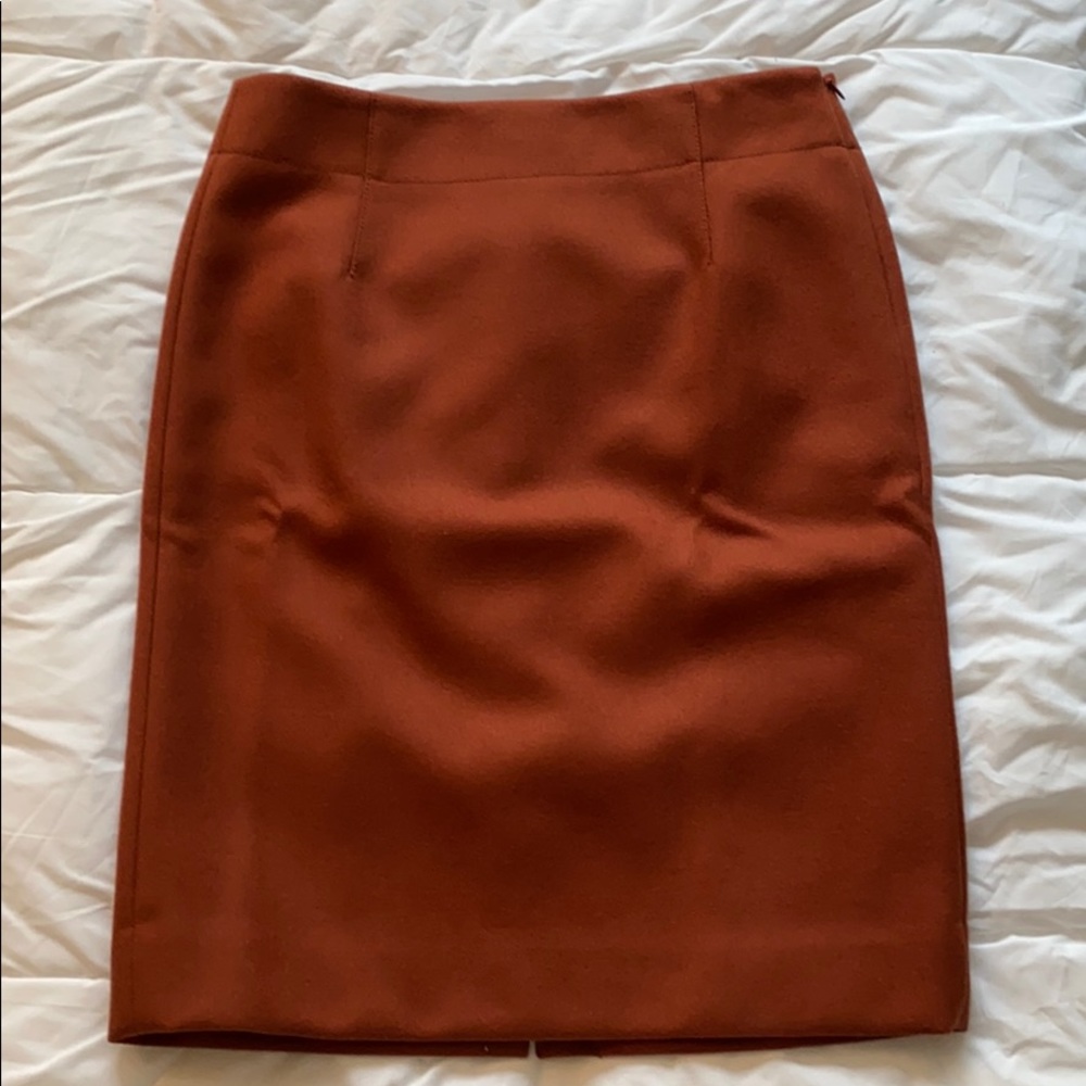 EUC J.Crew Wool No. 2 Pencil Skirt 6